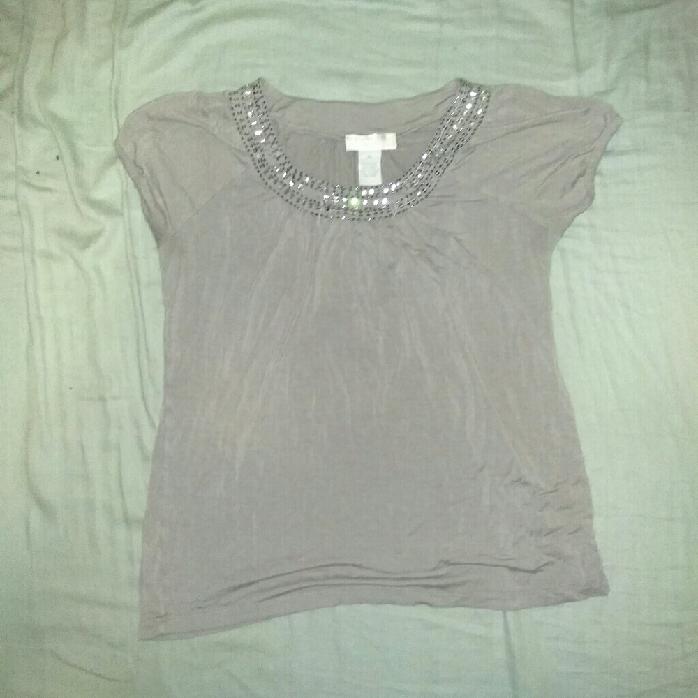 Design History Petite brand size large blouse